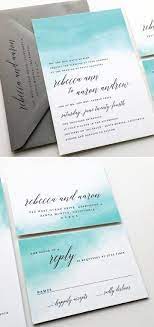Watercolor Wedding Invitation Destination Aqua Blue Beachweddingideas Beach Wedding Invitations Classic Wedding Invitations Trendy Wedding Invitations
