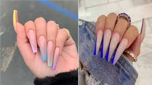 Gently press the centre of the mixture with the brush. Cool Acrylic Nail Designs To Compliment Your Style The Best Nail Art Ideas Youtube