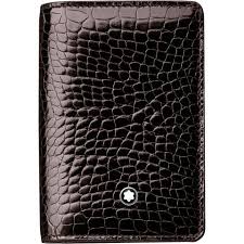 If you don't have one, then this is the time to start your search. Montblanc Meisterstuck Selection Leather Mocha Business Card Holder Wheelers Luxury Gifts