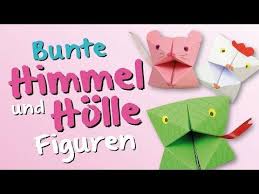 Himmel Und Holle Falten Himmel Und Holle Himmel Und Holle Basteln Basteln Spiele