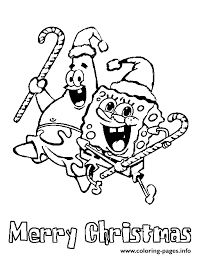 Spongebob coloring pages are such a fun way to enjoy your favorite cartoon characters. Coloring Pages For Kids Spongebob Merry Christmase171 Coloring Pages Printable