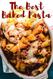 Pasta Al Forno Cheesy Baked Pasta Dish That S Great For Sunday Dinner Or Whenever The Comfort Food Craving Hits Th Pasta Bake Al Forno Recipe Pasta Dishes