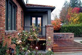To create a cool look of your front house, paint the brick in white that create a sophisticated and modern vibe on your buildings. Exterior Paint Colors With Red Brick Trim Houzz