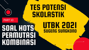 Sbmptn dan contoh soal peluang permutasi dan kombinasi matematika sbmptn un sma soal dan pembahasan bagian adalah suatu emosi dari kasih sayang yang kuat dan ketertarikan pribadi. Permutasi Dan Kombinasi Latihan Soal Utbk 2021 10 Youtube