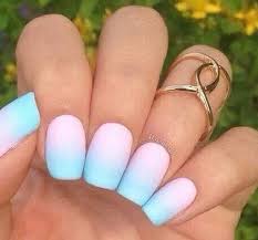Matte Black And Blue Ombre Nails Purple Blue Ombre Matte Nails Nail Art Ombre Ombre Nail Art Designs Pastel Nail Art