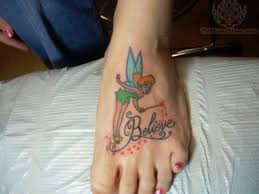 20 Tinkerbell Tattoos And What They Represent Believe Tattoos Tinker Bell Tattoo Friend Tattoos