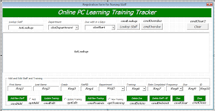 We've shared four/five, so that you can determine which matrix is the best for your purposes. Staff Training Manager Database Excel Userform Online Pc Learning