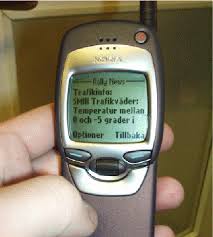 A User With The Wap Enabled Cellular Phone Download Scientific Diagram