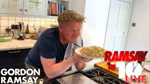 This is gordon ramsay like you've never experienced. Gordon Ramsay Cooks Carbonara In Under 10 Minutes Ramsay In 10 Youtube