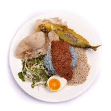 Masukkan santan, asam keping dan budu. Nasi Kerabu Kuah Tumis Nasi Kerabu Malay Food Food