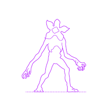 This is where the mouth of your demogorgon will be. Demogorgon Dimensions Drawings Dimensions Com