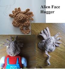 Maybe you would like to learn more about one of these? Alien Facehugger Bag Charm Or Brooch Key Fob Magnet Fridgie Etc Crochet Craft Patterns Crochet Faces Yarn Art