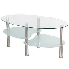 By acme furniture (5) $ 445 64 /carton. Buy 3 Tier Modern Living Room Oval Glass Coffee Table Round Glass Side End Tables With Chrome Finish Legs Cocktail Table Online In Uae 195294296