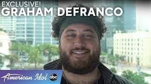 Graham Defranco Talks About The Lack Of Confidence He Had Prior To His Audition American Idol 2021 Youtube
