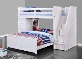 Bunk bed with stairs and drawers twin over full. Harriet Bee Raub Twin Over Full L Shaped Bunk Bed With Bookcase And Drawers Reviews Wayfair