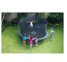 Amazon.Com : 14Ft Trampoline For Kids, 960Lbs Weight Capacity For Kids And  Family,Outdoor Trampoline With Safety Enclosure Net, Basketball Hoop And  Ladder, Trampoline For Adults : Sports & Outdoors