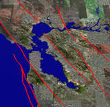 However, a quake of this magnitude would affect everyone in the bay area, and not just people living close to the fault line. The San Andreas And Other Bay Area Faults