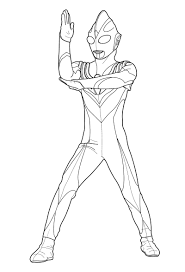 ultraman coloring pages free printable coloring pages for kids