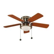 Tyler S Room Hampton Bay Capri 36 In Brushed Nickel Hugger Ceiling Fan With 5 Reversible Mdf Blades An Hugger Ceiling Fan Ceiling Fan Ceiling Fan In Kitchen