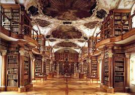 Media offer of the university library: Stiftsbibliothek St Gallen Switzerland Pincio Beautiful Library St Gallen Library