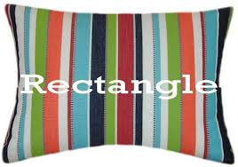 144l x 54w x 2h in. Sunbrella Carousel Confetti Indoor Outdoor Striped Pillow Etsy
