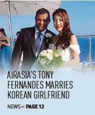 According to a report in nst online, not much is known about the girlfriend, who was identified only. Airasia S Tony Fernandes Marries Korean Girlfriend Pressreader