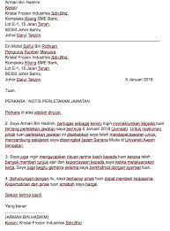 Contoh surat perletakan jawatan notis 24 jam berikut ialah contoh surat berhenti kerja kerana telah mendapat tawaran di tempat lain dengan notis 24 jam. Contoh Surat Berhenti Kerja Notis 24 Jam Dalam Bahasa Inggeris Contoh Surat Terbaru