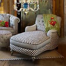 Mackenzie Childs Chaise Eclectic Furniture Home Decor Furniture