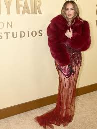 Jennifer Lopez steps out in a Zuhair Murad Couture gown for the Vanity Fair  x Amazon MGM Studios Awards Season Celebration. See more at JustJared.com!  #JenniferLopez Photos: Getty