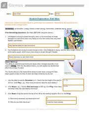 Check spelling or type a new query. Sled Wars Pdf Name Alex Chan Date Student Exploration Sled Wars Directions Follow The Instructions To Go Through The Simulation Respond To The Course Hero