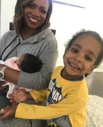 Kandi Burruss & Cynthia Bailey Visit Kenya Moore's Baby- Photos