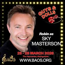 🎲BAOS presents GUYS AND DOLLS 25-28 March 2026 at The Haymarket 🎲 ⭐ MEET  THE CAST ⭐ We're so excited to start introducing our talented cast! Stay  tuned as we spotlight the