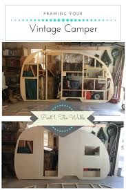 Repair the fiberglass by applying it over the filler. Framing Your Vintage Camper Part 1 The Walls Lip Gloss And Power Tools