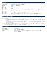 The main task of a finance manager is to provide financial advice and support to clients for making sound business decisions. Adharash Trade Finance Operations Resume 2