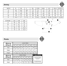 size charts buy from web store tackla products tackla