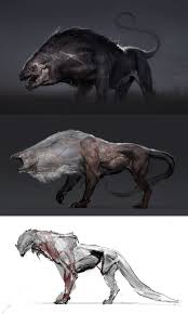I Love Cats Jeff Simpson Monster Concept Art Alien Creatures Creature Design