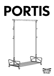 Need a quick fix to take care of a lot of clothes. Portis Clothes Rack Black Ikeapedia