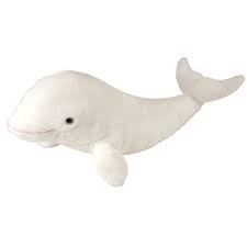 Plush Beluga 15 Inch Stuffed White Whale Cuddlekin By Wild Republic At Stuffed Safari Whale Stuffed Animal Whale Plush Beluga Whale