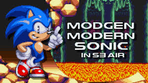 Modgen Modern Sonic (FIXED GREEN EYES) [Sonic 3 A.I.R.] [Mods]