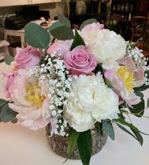 Stargazer lilies can be used to honor the ambition of your loved one. Peonies Bouquets By Flowers Are Happy