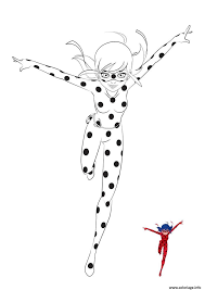 coloriage miraculous avec exemple de couleur a imprimer en 2021 super heros ladybug jeu souris bois
