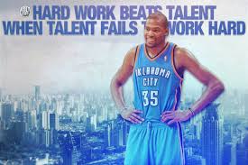 Kevin durant hard work beats talent quote. Michael Durant Quotes Quotesgram
