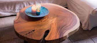 Has a lot of character and can also be used as a side table for decorative objects. Tables Basses Tronc D Arbre Unik Living Tables Basses Uniques