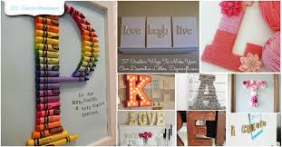 The most common decorated letters material is wood. Decorating With Letters And Words 37 Striking Tutorials Show You How To Make Your Own Diy Crafts