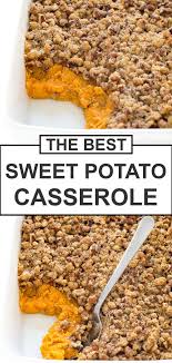 The Best Sweet Potato Casserole Recipe Chef Savvy Recipe Sweet Potato Casserole Sweet Potato Recipes Casserole Sweet Potato Casserole Easy