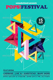Festival flyer eps music festival flyers festival flyer background design festival flyer backgrounds free vector festival flyer (1/886) pages. Flyer Abstract Pop Music Festival Flyer Templates