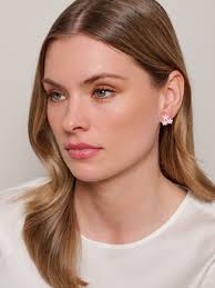 Tiger Tree Pink Daisy Posey Earrings