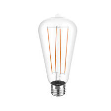 Euri Lighting 40w Equivalent Warm White 2700k St19 Dimmable Clear Led Light Bulb Vst19 2000 The Home Depot