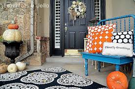 Stain or seal the concrete. 12 Affordable And Cute Fall Front Porch Decorating Ideas