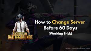 How To Change Server In Pubg Mobile Without Waiting 60 Days